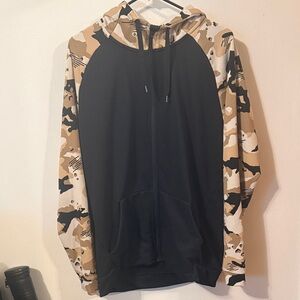 Nike Drifit Camouflage and Black Hoodie